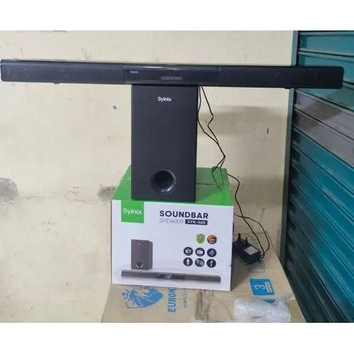 🎶 Synix Sounbar SYN-S60 Premium Soundbar 🔊 60W Powerful Bass 💥 Crystal Clear Audio 🎧 Bluetooth & AUX Connectivity 📱 Sleek Design for TVs, Phones & Home Theatres 🖥️🎼