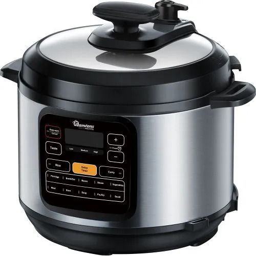 🔥Ramtons 6L Smart Electric Pressure Cooker RM/582 – One-Touch Cooking, Non-Stick Pot & 9 Safety Features | 1-Year Warranty Included✨