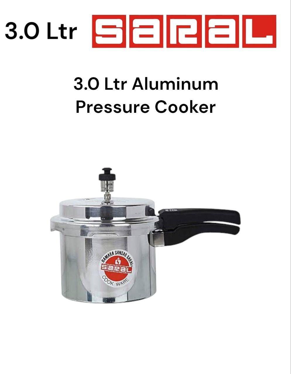 🔥 SARAL Premium Aluminium Pressure Cookers – High-Quality Fast Cooking Pots in 3L, 5L, 7.5L, 10L & 12L Sizes 🍲💨 Durable, Safe & Efficient for Every Kitchen 👩‍🍳👨‍🍳