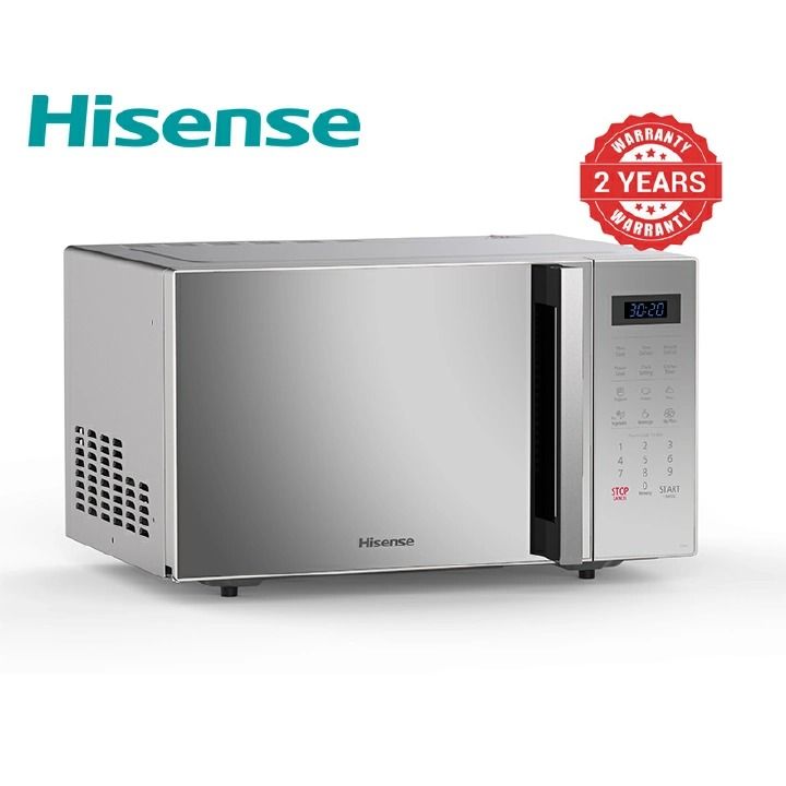 Hisense H25MOMS7HG 25L Digital Microwave with Grill 🍲🔥 | Stylish Handle Design 🎨 | Multi-Function Cooking ⚡ | Defrost ❄️ | Sleek & Durable Kitchen Essential 🏡