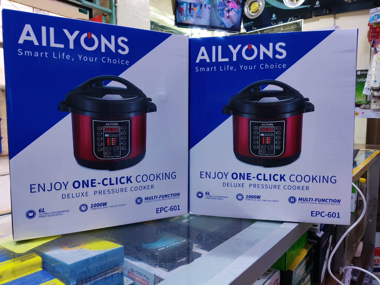 🍚 AILYONS RCX-18B01 1.8L Non-Stick Rice Cooker 3 IN 1– Compact, Efficient & Stylish Kitchen Essential ✨