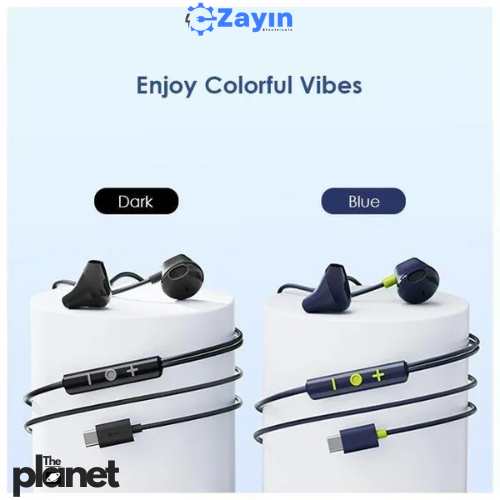 Oraimo Halo Airy Type-C Earphones

Oraimo Wired Type-C Half In-Ear Headphones

Oraimo Digital Audio Type-C Earbuds

Oraimo Halo Airy with Mic and Control
Oraimo Type-C Wired Earphones for Android