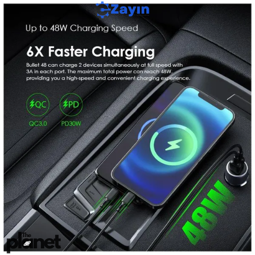 Oraimo 48W Dual Port Car Charger

Oraimo Bullet 48 PD QC Fast Car Charger

Oraimo Metal Body Car Charger

Oraimo Car Adapter with Smart Charging

Oraimo 48W Super Fast Charger for Cars