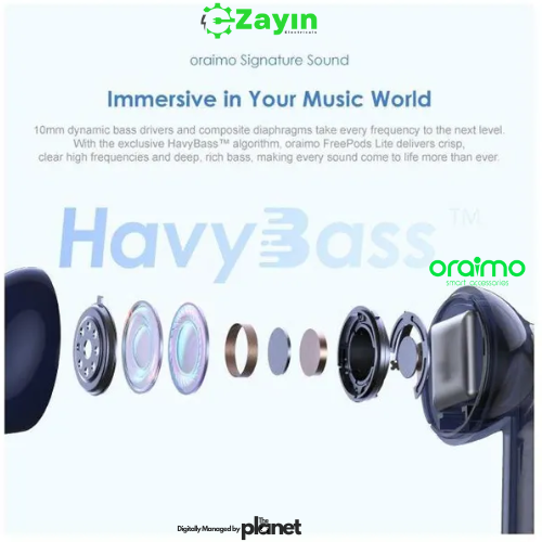 Oraimo FreePods Lite ENC TWS Earbuds

Oraimo Wireless Earbuds with Noise Cancellation

Oraimo Bluetooth 5.3 Earbuds

Oraimo Long Battery Earbuds

FreePods Lite True Wireless Stereo Earphones