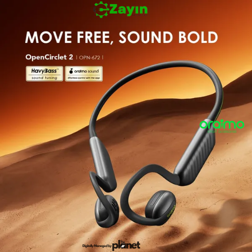 Oraimo OpenCirclet 2 Fitness Headphones

Oraimo Step Tracking Open-Ear Earphones

Oraimo Sports Headphones with IPX5

Oraimo Neckband with Open-Ear Design

Oraimo OpenCirclet 2 Sweatproof Earbuds