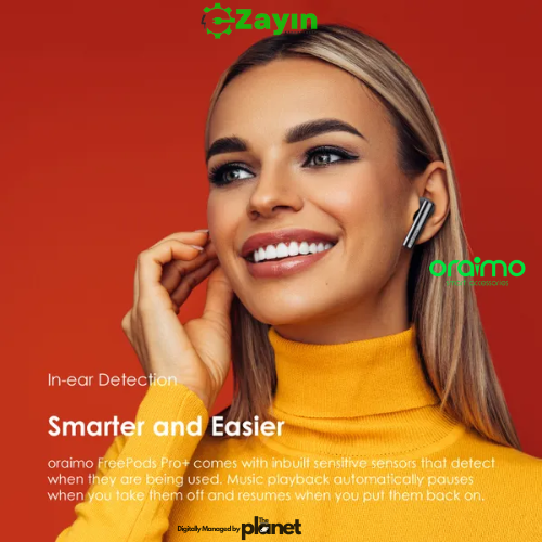 Oraimo FreePods Pro Plus TWS Earbuds

Oraimo Hybrid ANC Earbuds

Oraimo FreePods Pro+ 45dB Noise Cancelling Earphones

Oraimo Pro+ Bluetooth 5.2 Wireless Earbuds

Oraimo True Wireless Earbuds