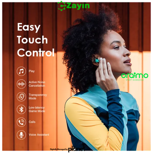 Oraimo FreePods Pro Plus TWS Earbuds

Oraimo Hybrid ANC Earbuds

Oraimo FreePods Pro+ 45dB Noise Cancelling Earphones

Oraimo Pro+ Bluetooth 5.2 Wireless Earbuds

Oraimo True Wireless Earbuds