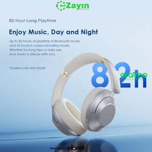 Oraimo ANC Over-Ear Headphones

Oraimo BoomPop Pro Noise Cancelling Headphones

Oraimo Bluetooth Headphones with Bass

Oraimo Wireless Foldable Headphones

Oraimo 50H Battery Life Headphones