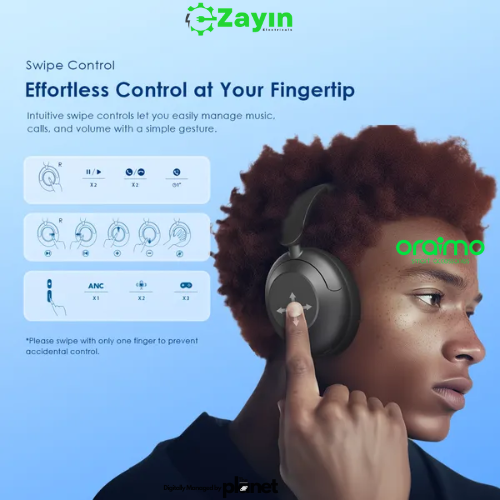 Oraimo ANC Over-Ear Headphones

Oraimo BoomPop Pro Noise Cancelling Headphones

Oraimo Bluetooth Headphones with Bass

Oraimo Wireless Foldable Headphones

Oraimo 50H Battery Life Headphones