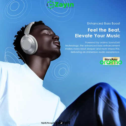 Oraimo ANC Over-Ear Headphones

Oraimo BoomPop Pro Noise Cancelling Headphones

Oraimo Bluetooth Headphones with Bass

Oraimo Wireless Foldable Headphones

Oraimo 50H Battery Life Headphones