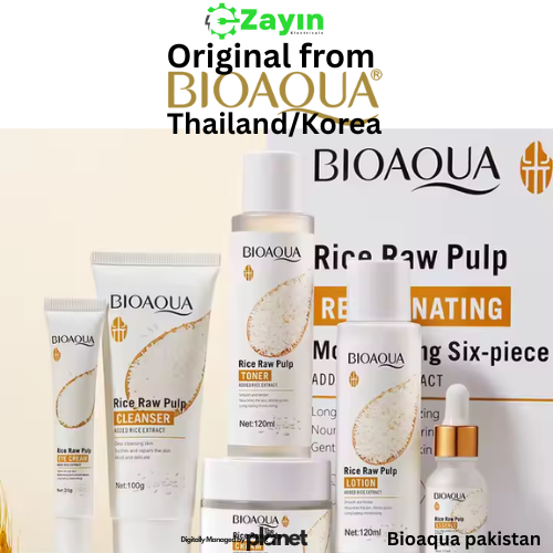 Bioaqua Rice NewSkin 6-Piece Skincare Set – Moisturizing & Firming Face Care Kit
Bioaqua Rice Whitening Skin Set
Bioaqua Moisturizing and Firming Skincare Kit
Bioaqua 6-Piece Face Set with Rice Extr