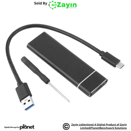 M.2 SSD Enclosure, NVME External Case, SATA M.2 SSD Casing, External NVME SSD Box, USB C M.2 Case, Type-C SSD Enclosure, SSD Adapter, M2 SSD Cover, NGFF SSD to USB, M.2 to USB Converter, SSD Hard D