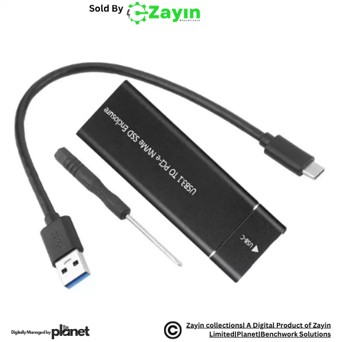 M.2 SSD Enclosure, NVME External Case, SATA M.2 SSD Casing, External NVME SSD Box, USB C M.2 Case, Type-C SSD Enclosure, SSD Adapter, M2 SSD Cover, NGFF SSD to USB, M.2 to USB Converter, SSD Hard D