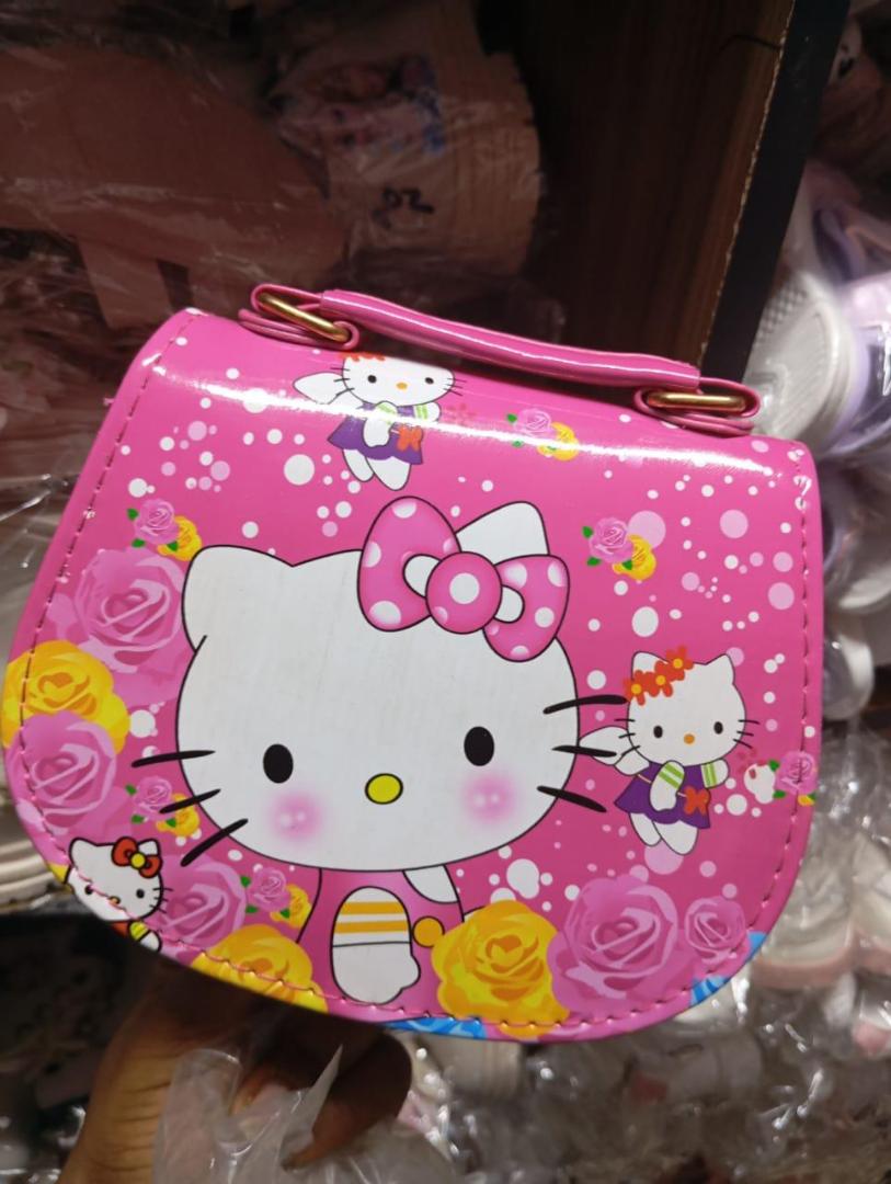 Kids Sling Bag/ Girls Sling Bag. Cartoon Themed Sling Bags- Hello Kitty Sling Bags