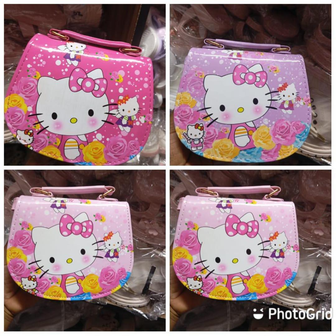 Kids Sling Bag/ Girls Sling Bag. Cartoon Themed Sling Bags- Hello Kitty Sling Bags