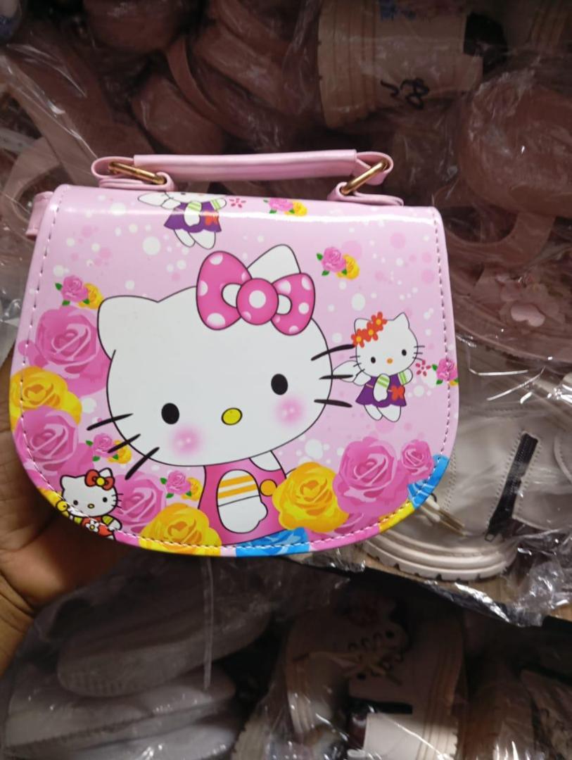 Kids Sling Bag/ Girls Sling Bag. Cartoon Themed Sling Bags- Hello Kitty Sling Bags