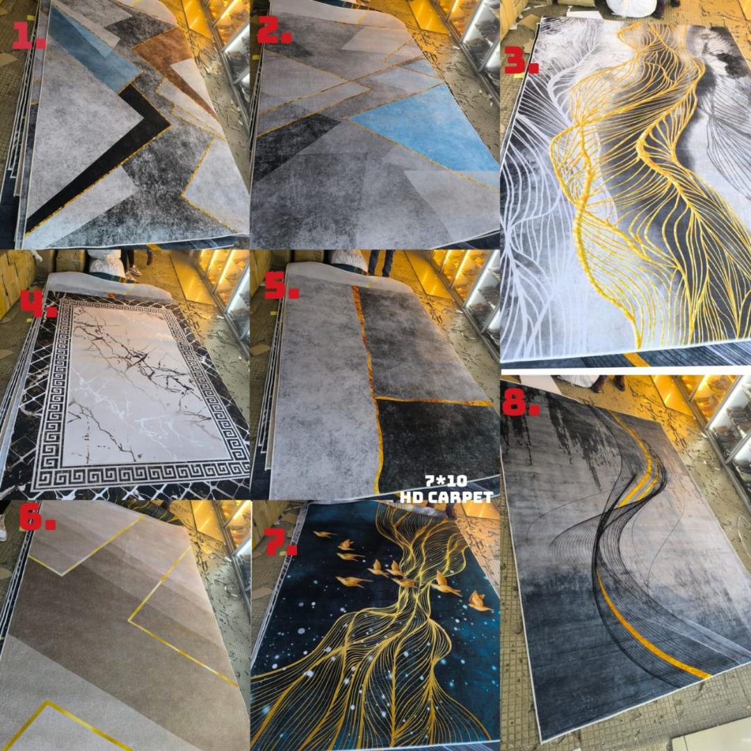 3D/HD Carpets, 7 by 10. Light Carpet