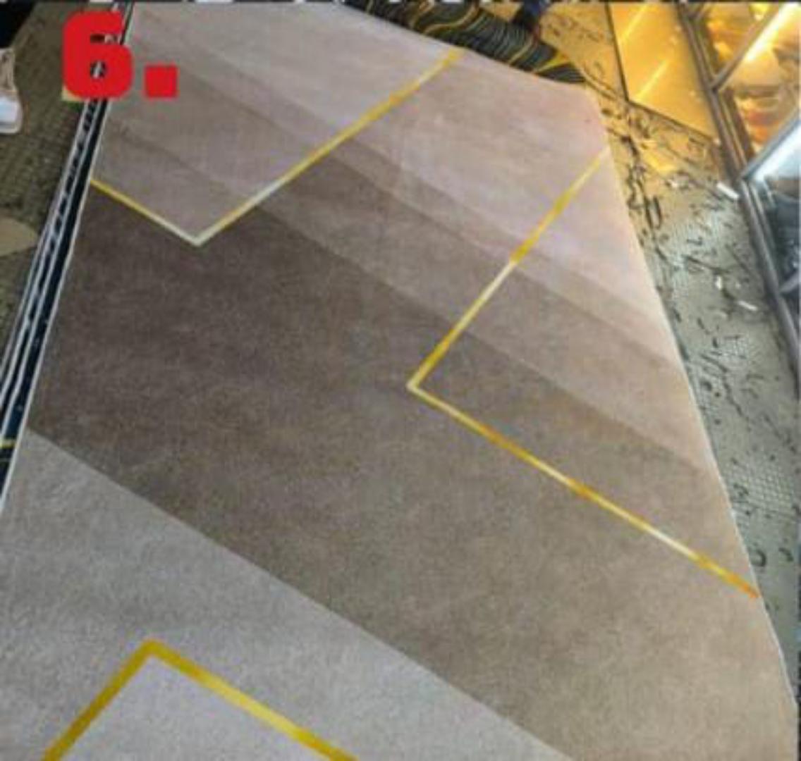 3D/HD Carpets, 7 by 10. Light Carpet