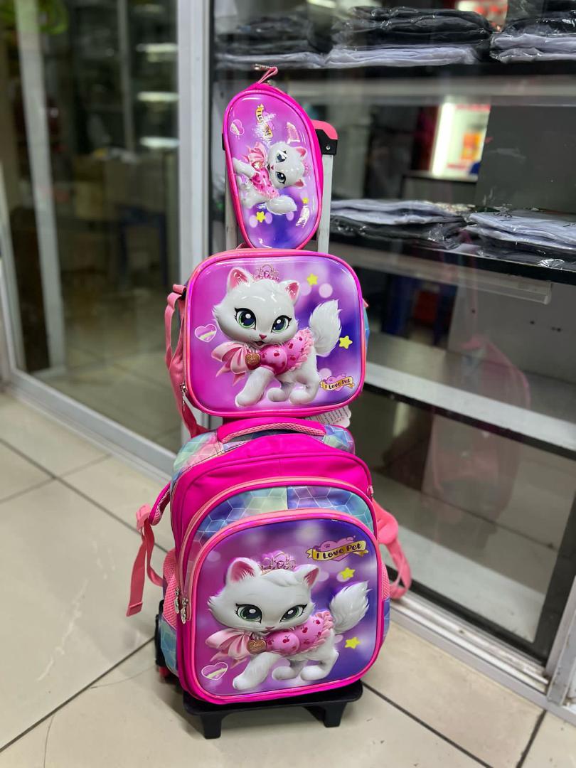 Trolley Bags & 3 in 1 School Bags. School Bags. Grade 1-6