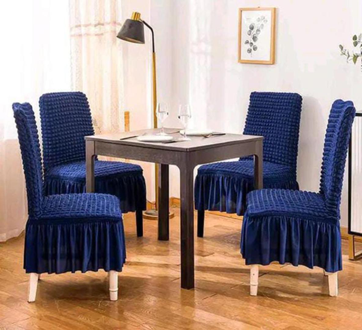 Bubbles Dining Set Seat Covers( 6 Pieces).
Dining Seat Covers.