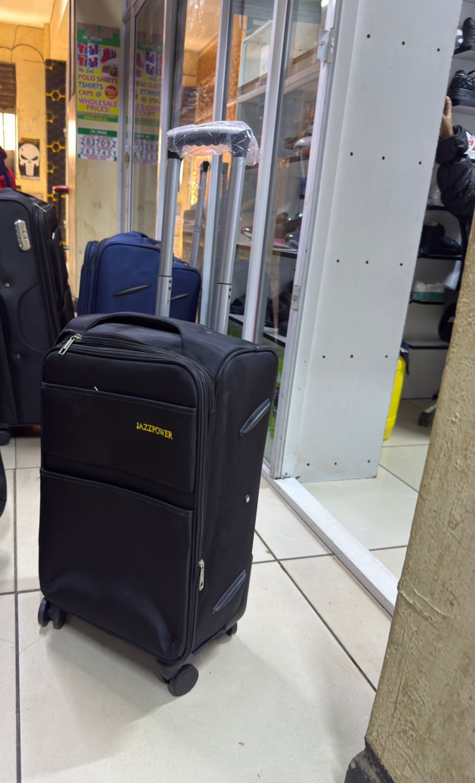 Fabric Suitcases. Small, Medium, Large