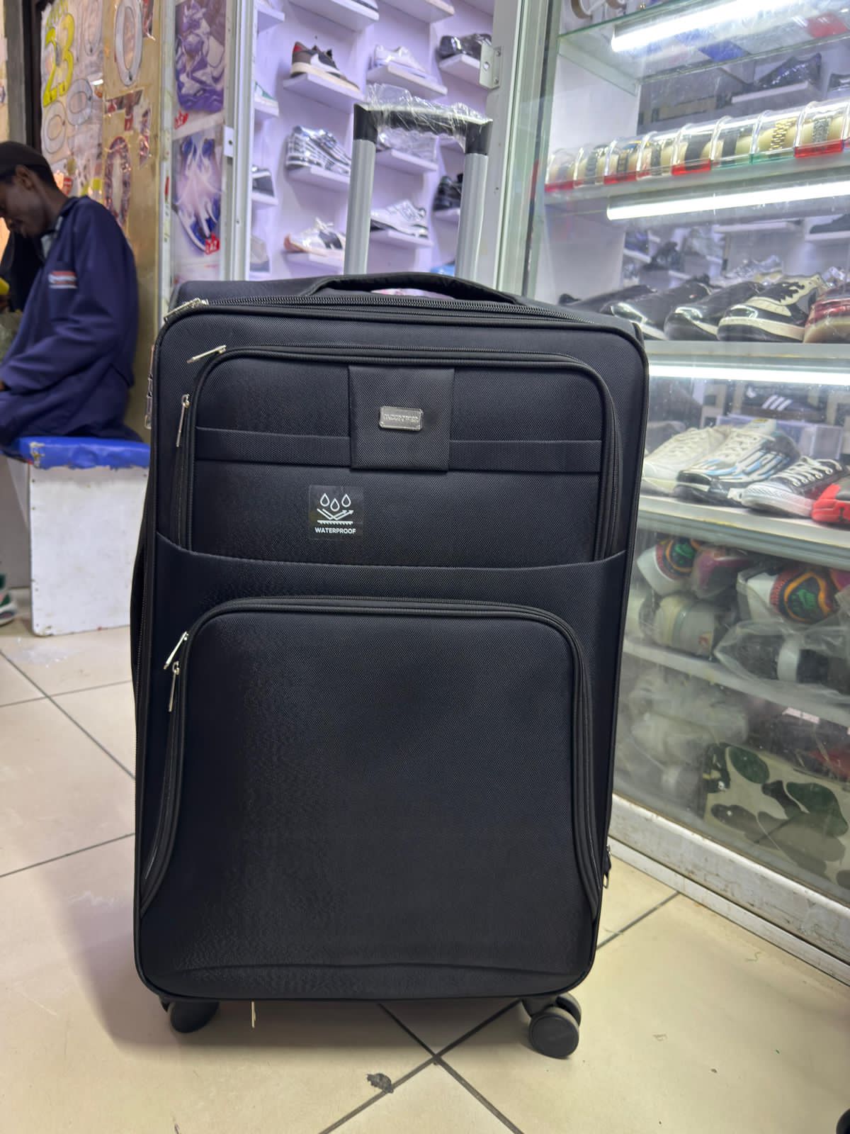 Fabric Suitcases. Small, Medium, Large