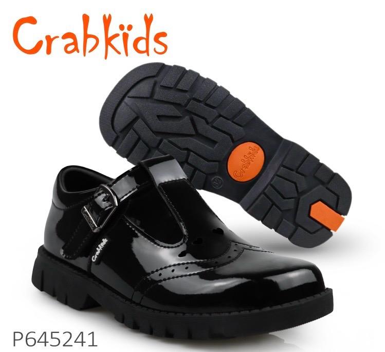 Crabkids School Shoes. Girls School Shoes. Wetlook School Shoes for Girls. Can also be used as Doll Shoes. Size 25-42. Small Fitting, Pick Next Size
