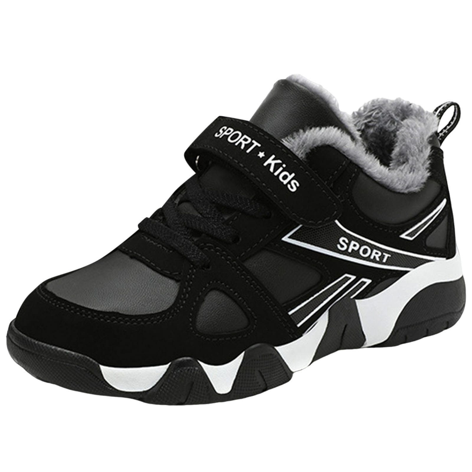 Kids Shoes- Fur Sneakers. Boys Shoes. Boys Sneakers. Size 28-40. Normal fitting