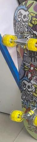 Long Skate Board  80cm long
✅With Grip Tape/ Antislide at the top
✅Rubber wide wheels 
✅Cool Graffiti designs