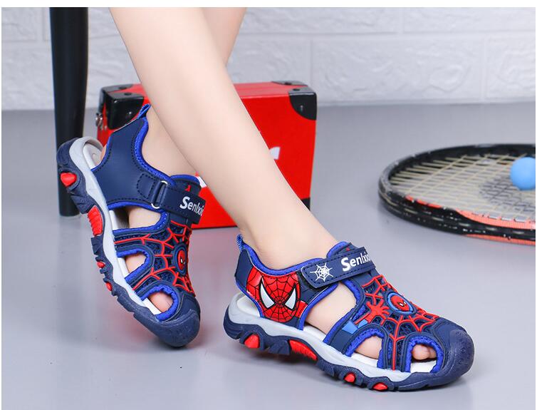 Spider-Man Fashion Sandals/Open Shoes for Kids. Boys Open Shoes/Sandals
