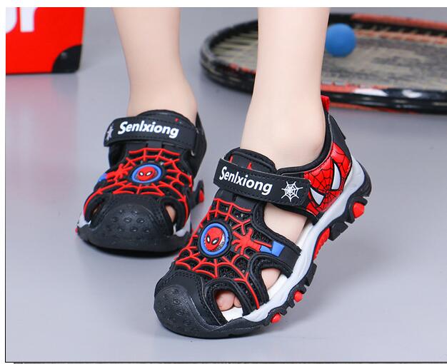Spider-Man Fashion Sandals/Open Shoes for Kids. Boys Open Shoes/Sandals