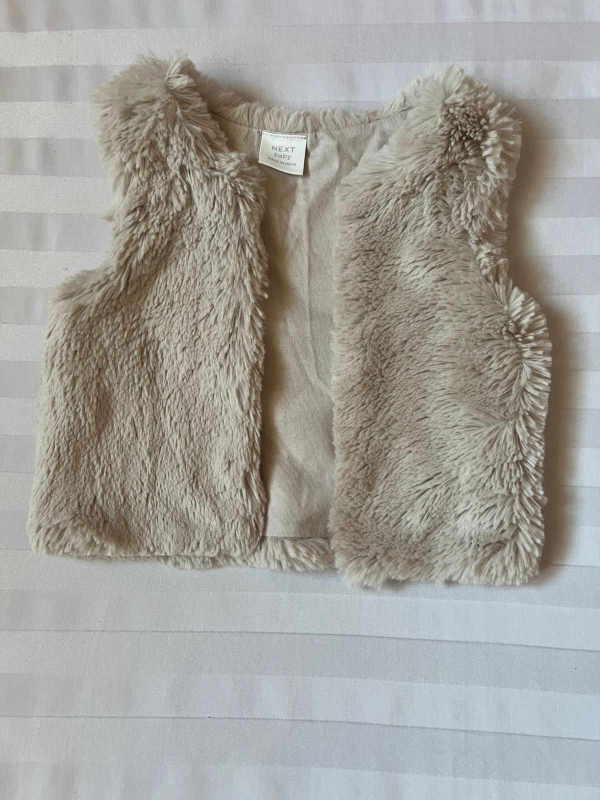 Thrift Baby Fur Coat. Age: 3-6 Months