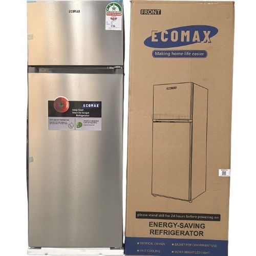 Ecomax 230L Double Door Direct Cooling Refrigerator with 1 YEAR WARRANT PLUS FREE GIFT