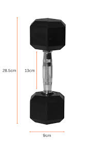 CLEARANCE OFFER 5kg Dumbbells (2.5 by 2.5 kg) - Hexagonal Dumbell Body Building Gym/ Home Work Out Weights ( A Pair