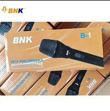 BNK Wired Microphone B1; A LEGENDARY PERFORMANCE WITH A INDUSTRY-STANDARD MICROPHONE TAILORED TO DELIVER WARM AND CLEAR VOCAL REPRODUCTION QUALITY SOUNDS