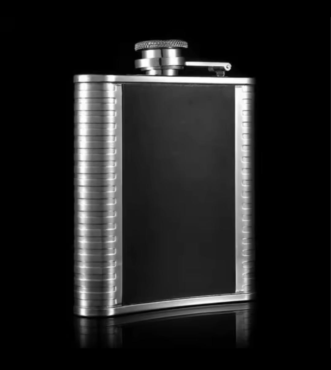 Stainless Leather Whisky/Whiskey Bottle Hip. 100 % LEAK PROOF TESTED - The Hip Flask are laser welded, air-pressured and quality controlled. Covered in the steel, not rusty, corrosion resistant.