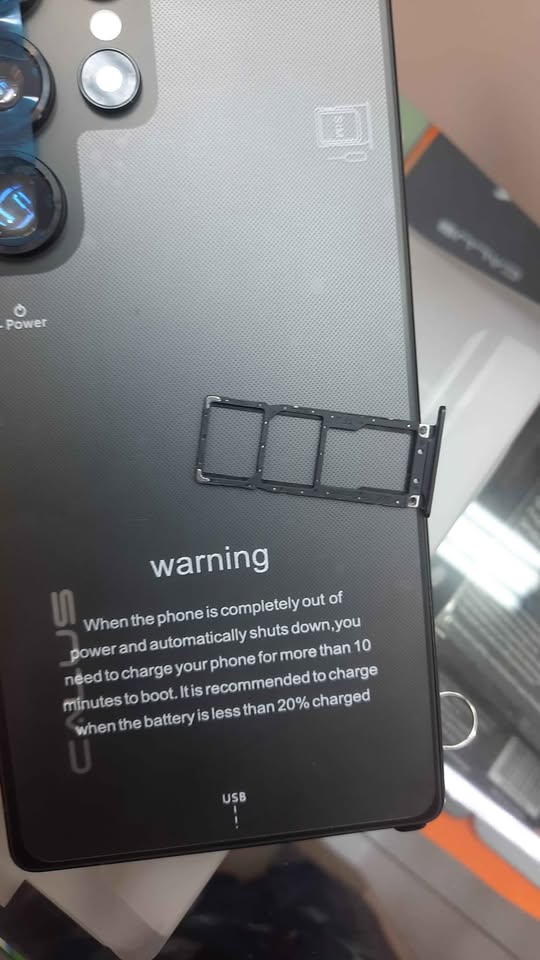 CALUS S25 Ultra 5G 4GB+64GB, 13MP+20MP, 5500mAh, DUAL SIM, 6.9 DISPLAY. with touch pen