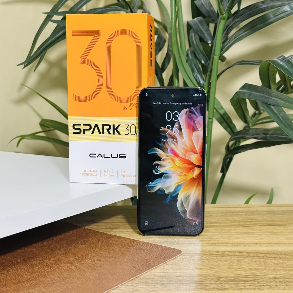 AMAZING DEAL! CALUS SPARK 30s PRO, 4GB+128GB ROM, SIDE FINGERPRINT , 6.8'' HD SCREEN, 16MP+32MP CAMERA,5000mAh. DUAL SIM