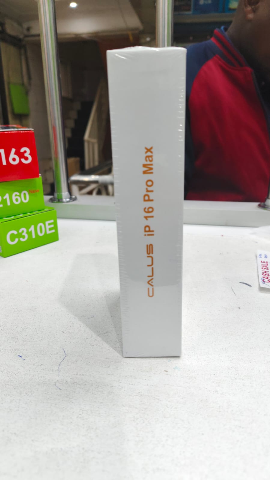 CALUS  IP 16 Pro Max Android 14 smartphone 128gb Rom + 8gb Ram 6.6 inches IPS LCD screen display 5200mAh battery capacity OCTA-CORE Processor 26mp dual main camera+ 13mp selfie android smartphone