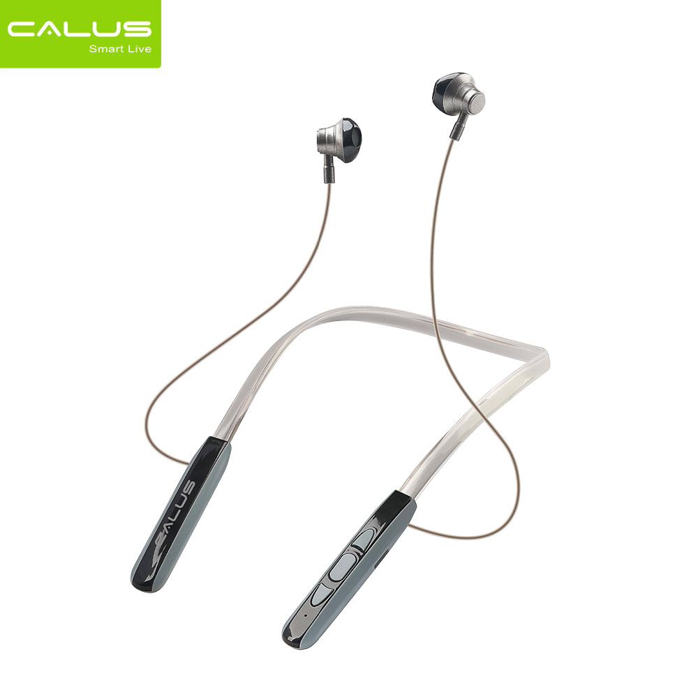 Calus N15 ORIGINAL Sports Neckband Earphones, UPTO 40 HRS PLAYTIME, BUILT IN MICS FOR CALLS, HD SOUND WITH DEEP BASS, SWEAT RESISTANT, UPTO 30 DAYS STANDBY