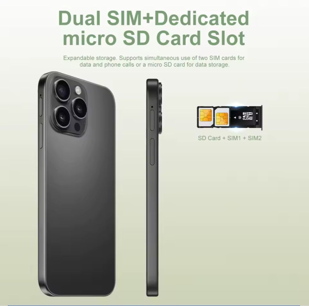 Calus A16 Pro Max 5G, 6.6 inches 6gb ram, 64rom, Brand New android phone, 20mp + 5mp camera, 4x camera zoom