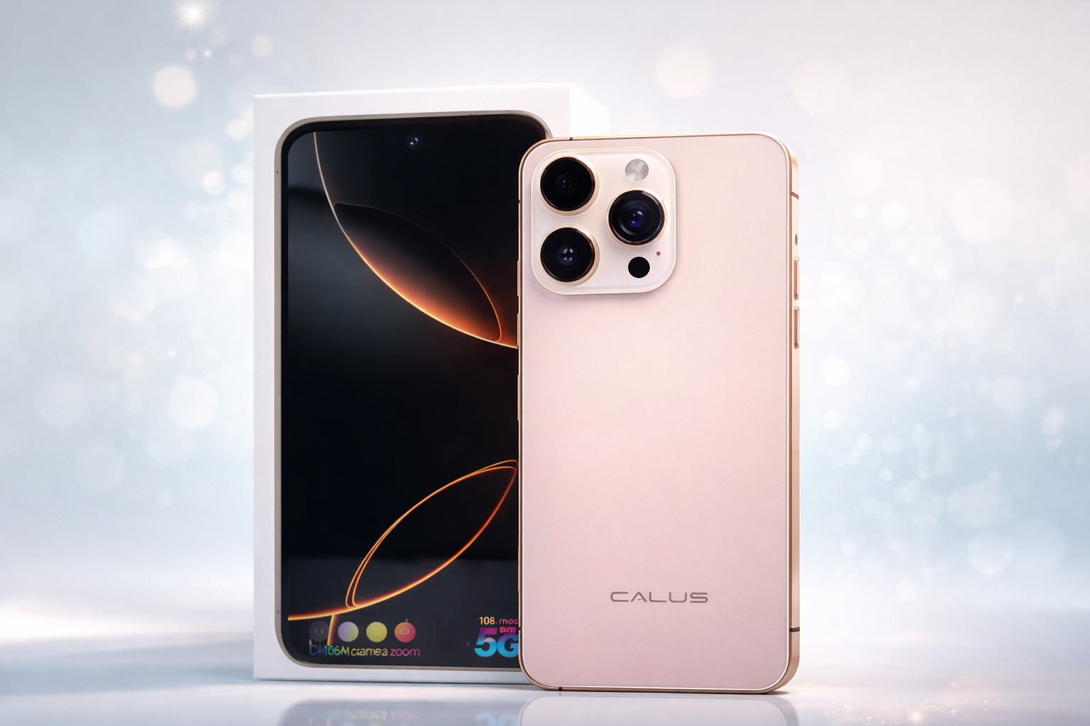 Calus A16 Pro Max 5G, 6.6 inches 6gb ram, 64rom, Brand New android phone, 20mp + 5mp camera, 4x camera zoom