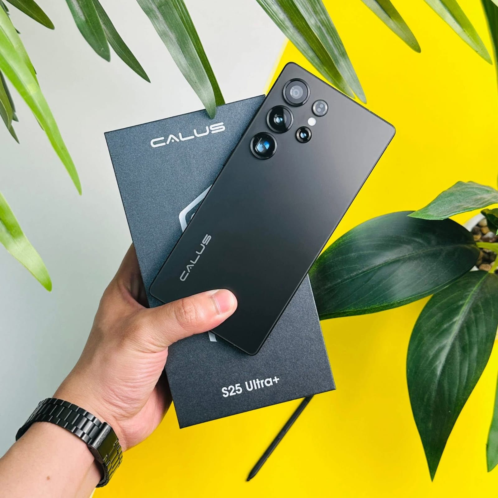 CALUS S25 Ultra PLUS  8GB + 128GB, 13MP+26MP, 5500mAh, DUAL SIM, 6.9 DISPLAY. with touch pen, ANDROID 14, 120Hz REFRESH RATE, MEDIA TEK 6762 PROCESSOR , SLIM DESIGN.