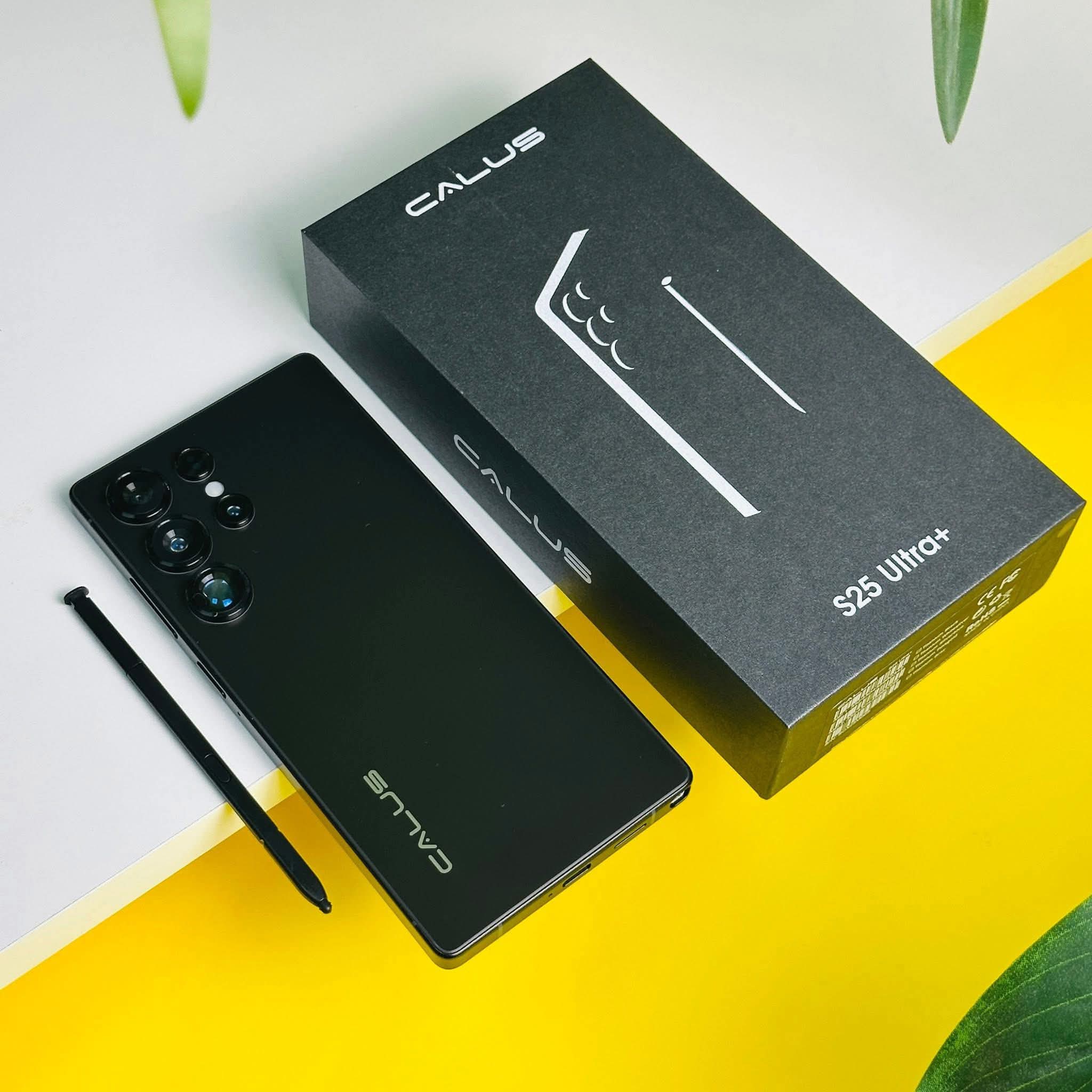 CALUS S25 Ultra PLUS  8GB + 128GB, 13MP+26MP, 5500mAh, DUAL SIM, 6.9 DISPLAY. with touch pen, ANDROID 14, 120Hz REFRESH RATE, MEDIA TEK 6762 PROCESSOR , SLIM DESIGN.