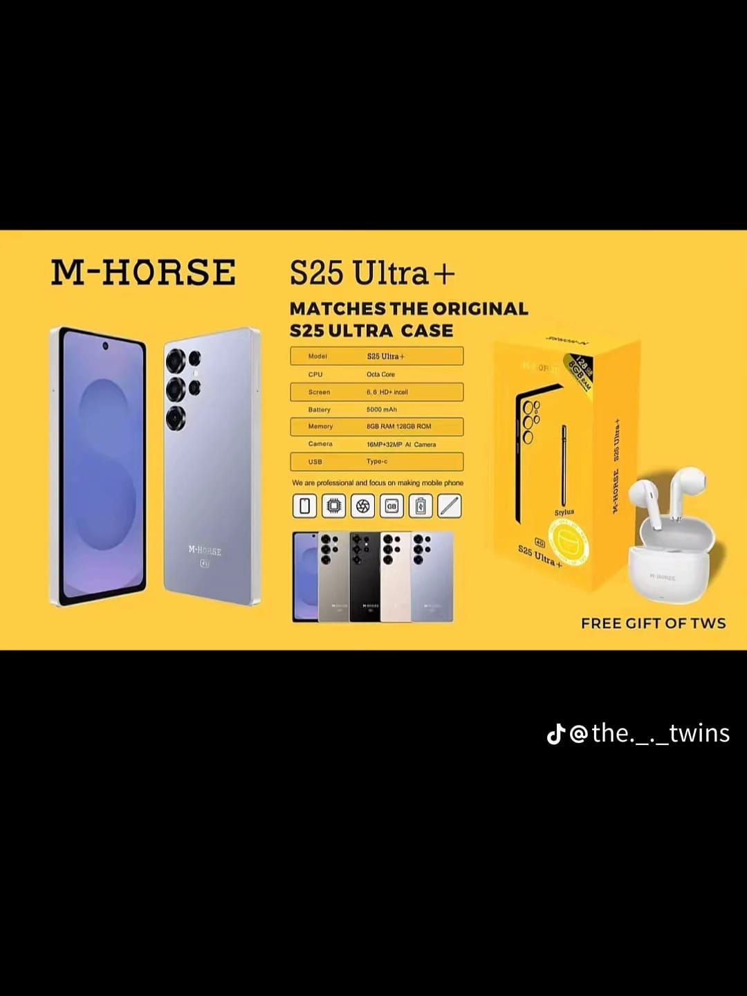 NEW ARRIVAL!! m horse S25 Ultra +  8GB + 128GB, 16MP+32MP, 5000mAh, DUAL SIM, 6.6 DISPLAY. with touch pen(STYLUS), ANDROID 14, 120Hz REFRESH RATE,  , SLIM DESIGN.