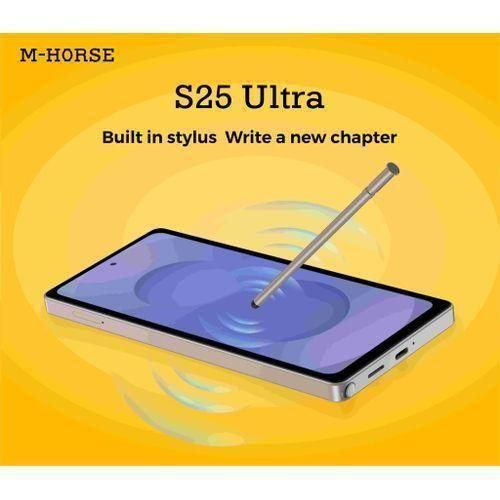 NEW ARRIVAL!! m horse S25 Ultra +  8GB + 128GB, 16MP+32MP, 5000mAh, DUAL SIM, 6.6 DISPLAY. with touch pen(STYLUS), ANDROID 14, 120Hz REFRESH RATE,  , SLIM DESIGN.