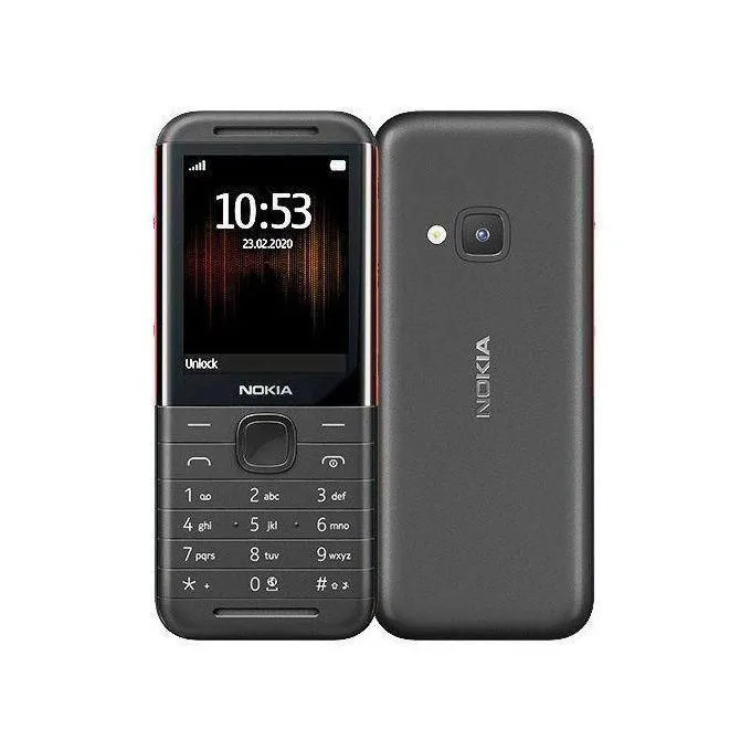 Original Nokia 5310, 2.4-Inch, 1200mAh (Dual SIM), Black, dual speaker, 2.4 display