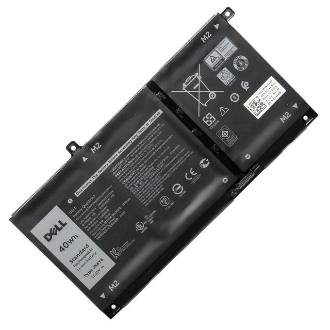 DELL JK6Y6 Laptop Battery Compatible with Latitude 3410 3510 Vostro 5300 5401 5501 Inspiron 5300 5401 5408 5501 5508 5400 7405 7300 7500 2-in-1 Silver Series H5CKD 0C5KG6 0CF5RH