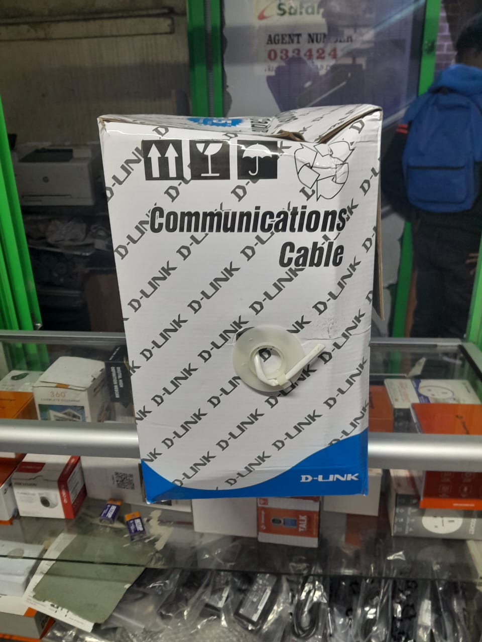 CAT 5  UTP INTERNET CABLE-305M  High-Performance Ethernet Cable for Seamless Connectivity,CAT 5  UTP INTERNET CABLE-305M