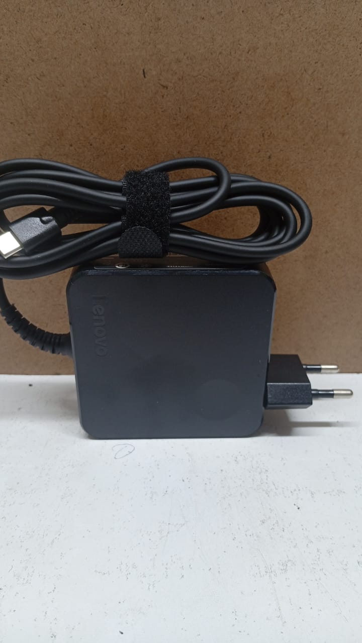 Lenovo Type C Charger Adapter 65W For Laptop highly reliable charger, durable and stylish-ORIGINAL WITH WARRANTY